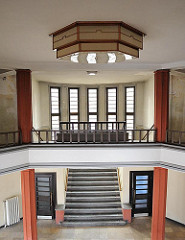 expressionistisches Foyer  Binnenschiffreederei Brandshofer Deich - Architekt Otto Hoyer, erbaut 1929.