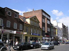 Wohngebäude / Geschäftsgebäude im Schulterblatt - Bilder aus dem Hamburger Stadtteil Sternschanze.
