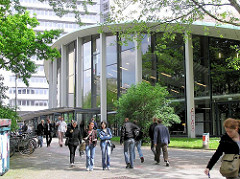 Gelände der Hamburger Uni - Audimax, grösster Hörsaal einer Hochschule.