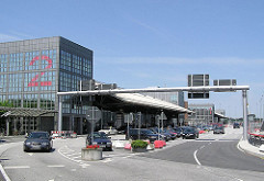 Empfangsgebäude Hamburger Flughafen.