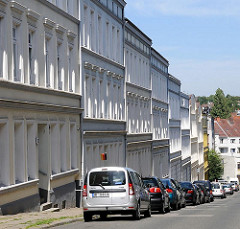 Wohngebäude erbaut um die Jahrundertwende - Architektur in Hamburg Wilstorf, Bezirk Hamburg Harburg.