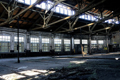 Lokschuppen des Betriebswerks Hamburg Wilhelmsburg