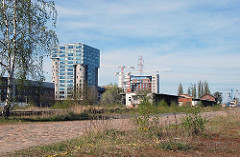 ehm. Harburger Gueterbahnhof - Buerosilo am Schellerdamm. (2005)