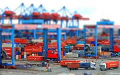 Hafen Hamburg Containerterminal Altenwerder
