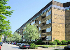 Vorkriegsarchitektur in Hamburg - Wohngebäude am Lunapark, Hamburg Altona.