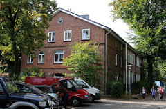 Altes Schulgebäude in der Grundschule  Frohmestrasse - Stadtteil Hamburg Schnelsen.