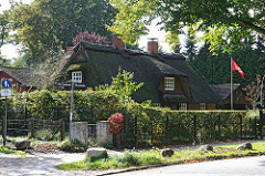 Reetdachhaus in Hamburg Wohldorf Ohlstedt - Alte Dorfstrasse