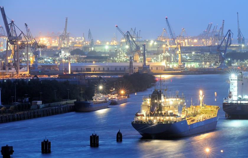 bildarchiv hamburg  com Foto Der Hamburger  Hafen  in der 