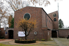 Kirchen in Hamburger Stadtteilen Paulus Augustinus Kirche Groß Flottbek.