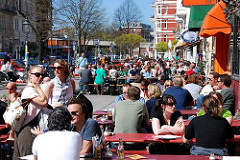 Hamburg Schanzenviertel - Szeneviertel der Hansestadt.