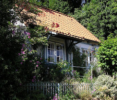 Wohnen in Hamburg Blankenese - Haus mit Garten im Blankeneser Treppenviertel.