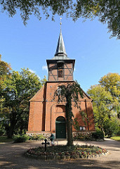 Bezirk Hamburg Wandsbek Stadtteil Hamburg Bergsted, historische Berstedter Kirche