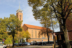 Frohbotschaftskirche in Hamburg Dulsberg - erbaut 1935 / Architekt Friedrich Dyrssen.