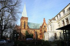Christophoruskirche beim Helenenhospiz Hamburger Stadtteil Altona-Nord