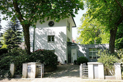 Denkmalschutz in Hamburg - Wohnhaus Nordwald (erbaut 1929/30)in Hamburg Osdorf - Entwurf Architekt Werner Kallmorgen.