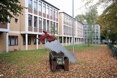 Staatliche Gewerbeschule Stahl- und Maschinenbau in Hamburg Hohenfelde.