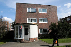 Backsteingebäude in Hamburg Bahrenfeld