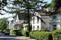 Historische Bebauung im Hamburger Stadtteil Osdorf - Gründerzeitarchitektur Hamburgs.
