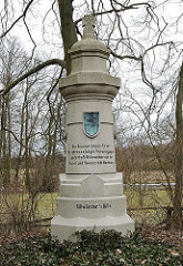 Gedenkstein Zusammenschluss Vereinigung Billwärder mit der Freien und Hansestadt Hamburg.