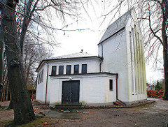 Bilder Hamburgs Kirchen - Matthias Claudius Kirche in Wohldorf Ohlstedt.