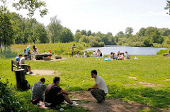 Grillplatz im Harburger Stadtpark - Bilder aus Hamburg Wilstorf.