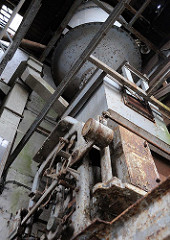 Maschinenanlage im Silo des Hansen-Speichers (2009)