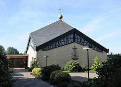 Kirchengebäude der Neuapostolischen Kirche Hamburg Farmsen Tegelweg