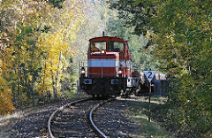 Güterlok an der Billebruecke - Güterzug zum Güterbahnhof.