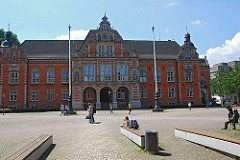 Rathaus Hamburg Harburg, 1889 erbaut Architekt Christoph Hehl.