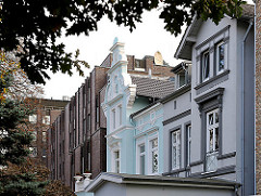 moderne und historische Hausfassaden - Architekturstile Hamburgs - Bilder aus Hamburg Hohenfelde.