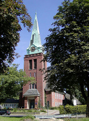 Bilder aus Hamburg Gross Flottbek - Flottbeker Kirche.