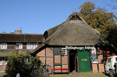 Fachwerkgebäude der Gaststätte Mellingburger Schleuse