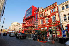 Schmidt Theater - Gebäude am Spielbudenplatz in Hamburg St. Pauli.