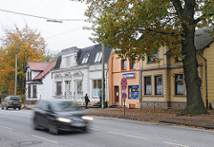 Historische Häuser - Gründerzeitgebäude an der Luruper Hauptstrasse.
