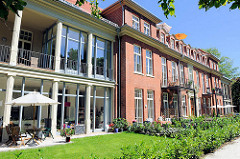 Umnutzung der Gebäude des ehem. Allgemeinen Krankenhaus Barmbek zu Wohnungen - Bilder aus der Hansestadt Hamburg.