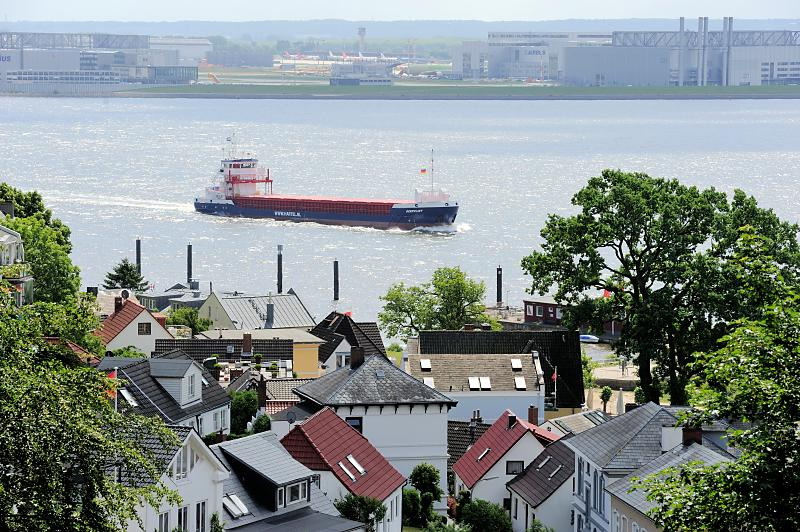 Foto „Blick über die Dächer der