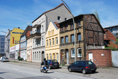 Gründerzeitachitektur - historische Bebauung im Harburger Karnapp.