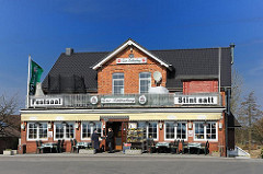 Restaurant am Elbdeich - Ausflugsziele in Hamburg - Fischerestauren, Stint satt.