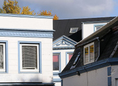 Dächer und Fenster - Borsteler Chaussee.