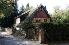 Strohdachhaus - Hamburg Groß Borstel Borsteler Chaussee.