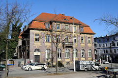 Historisches Gebaeude - Bremer Strasse, Stadtteil Hamburg Harburg.