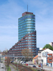 Bürogebäude Büroturm Hamburg Harburg, Karnapp, Schellerdamm.