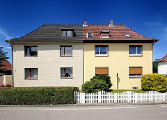Architekturfotografie in Hamburg - Wohnhäuser im Stadtteil Hamburg Wilstorf.