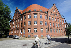 Gebäude des ehem. Polizeikommissariats 45 - Noldekestrasse - Hamburg Wilstorf.
