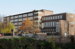 Volksschule Osterbrook - Schulgebäude Klinkergebäude - Oberbaudirektor Fritz Schumacher, Hamburger Oberbaudirektor.