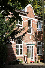 Gewerbegebäude Industriearchitektur roter Backstein Moorweg - Gross Borstel.
