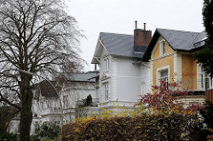Bilder Hamburger Stadtvillen - Einzelhäuser  Fottbeker Bellmannstrasse.