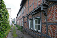 Geschichte Hamburg Harburgs - Historische Fachwerkarchitektur - Bornemannsche Haus, Harburger Schlossstrasse;