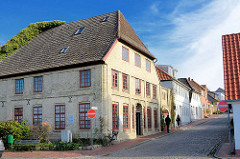 Historisches Wohnhaus in der Burgstrasse von Neustadt in Holstein.