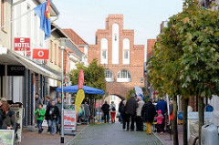 Kremper Tor - ehem. Befestigungsanlage in Neustadt / Holstein - mittelalterliches Stadttor.